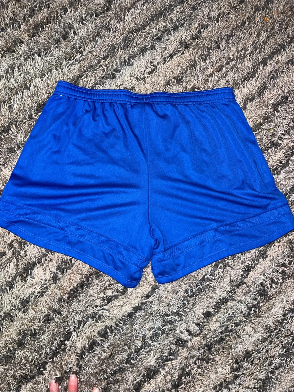 Nike Royal Blue Sports Bandeau with Swoosh